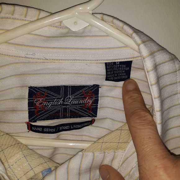 English Laundry Medium Embroidered Button Down - Picture 2 of 8
